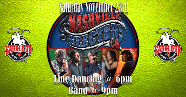 Nashville Electric Company Live at Saddle Up @ Q at Saddle Up At Q – Aurora, IL