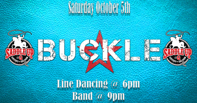 Buckle Live at Saddle Up @ Q at Saddle Up At Q – Aurora, IL