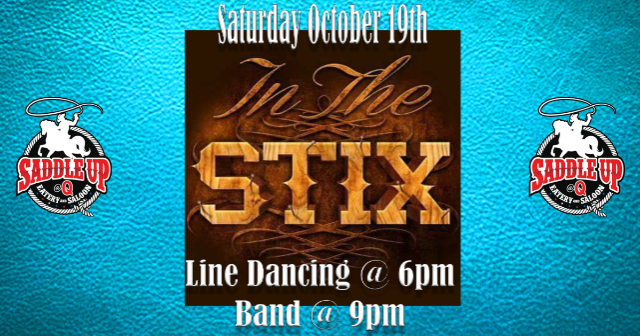 In The Stix Live at Saddle Up @ Q at Saddle Up At Q – Aurora, IL