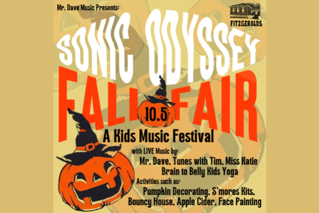 Mr. Dave Music Presents: SONIC ODYSSEY FALL FAIR: A Kids Music Festival! at FITZGERALDS PATIO – Berwyn, IL