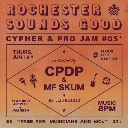 CPDP ENSEMBLE w/ MF SKUM - ROCHESTER SOUNDS GOOD #5 - Flour City Station