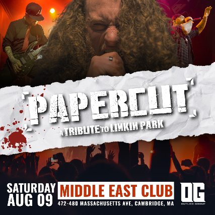 Papercut at Middle East – Upstairs – Cambridge, MA