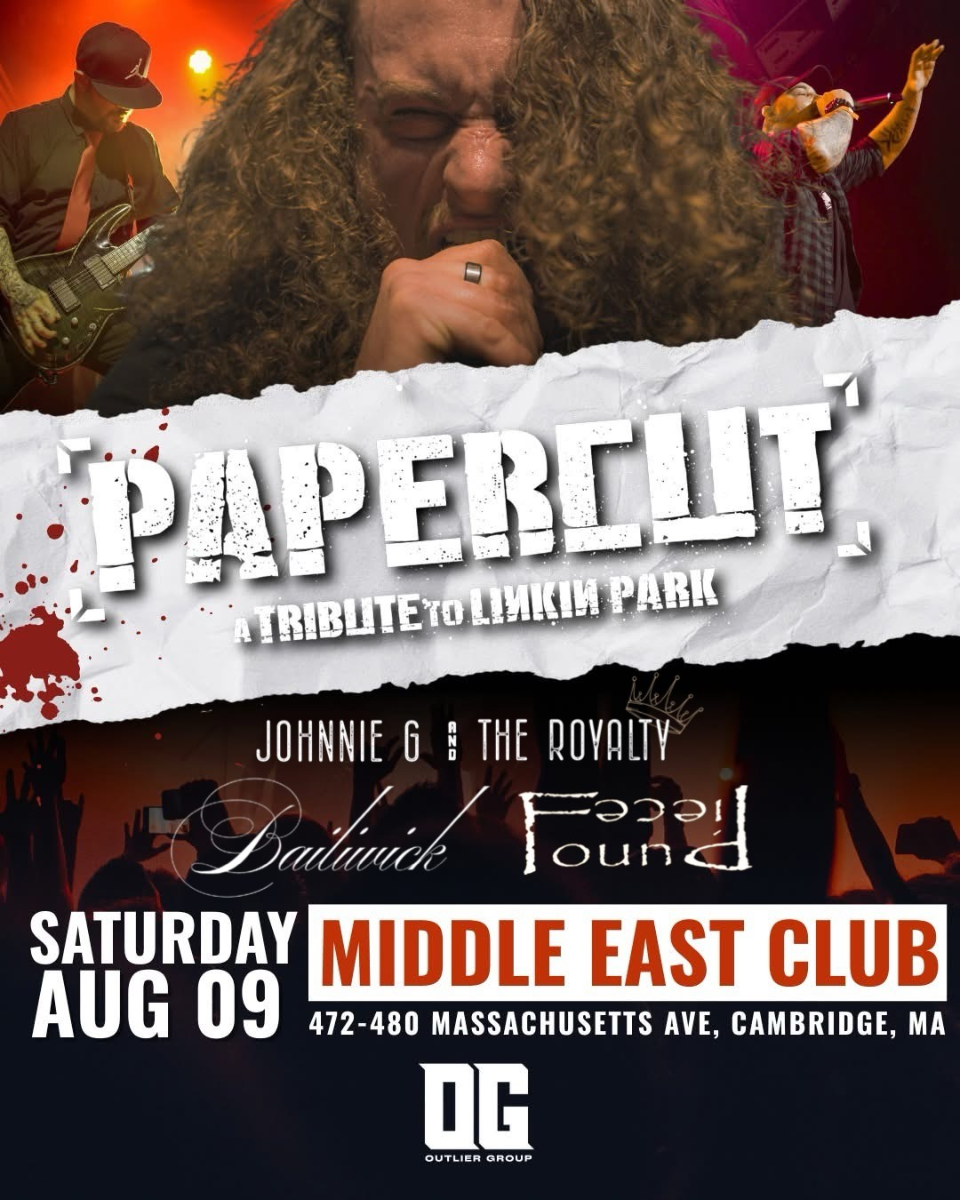 Papercut, Johnnie G and The Royalty, Bailiwick, Found Piece | Event Image