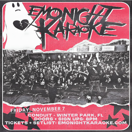 Emo Night Karaoke at Conduit – Winter Park, FL
