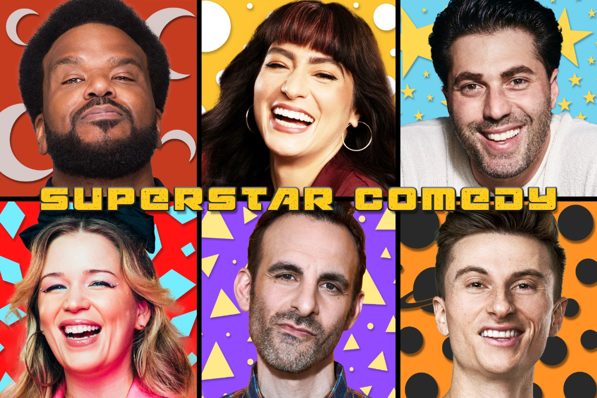 Superstar Comedy ft. Trevor Wallace, Adam Ray, Melissa Villasenor, Craig Robinson, Brian Monarch, Leah Knauer and Very Special Guests!