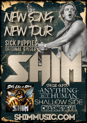 SHIM (Sick Puppies Original Singer) at Tally Ho Theater – Leesburg, VA