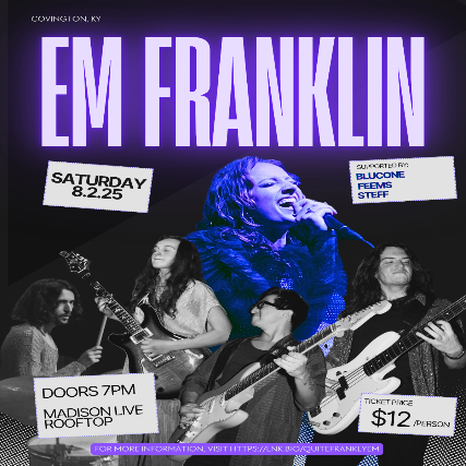 Em Franklin, STEFF, Feems, Blucone