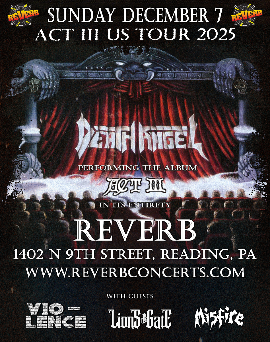 DEATH ANGEL - ACT III NORTH AMERICAN TOUR