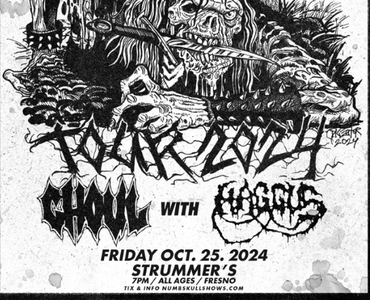 Ghoul, Haggus at Strummer’s – Fresno, CA