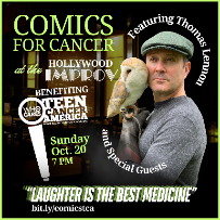 Teen Cancer America presents: Comics for Cancer ft. Thomas Lennon, Greg Behrendt, Ben Gleib, Jim Wise and more TBA!