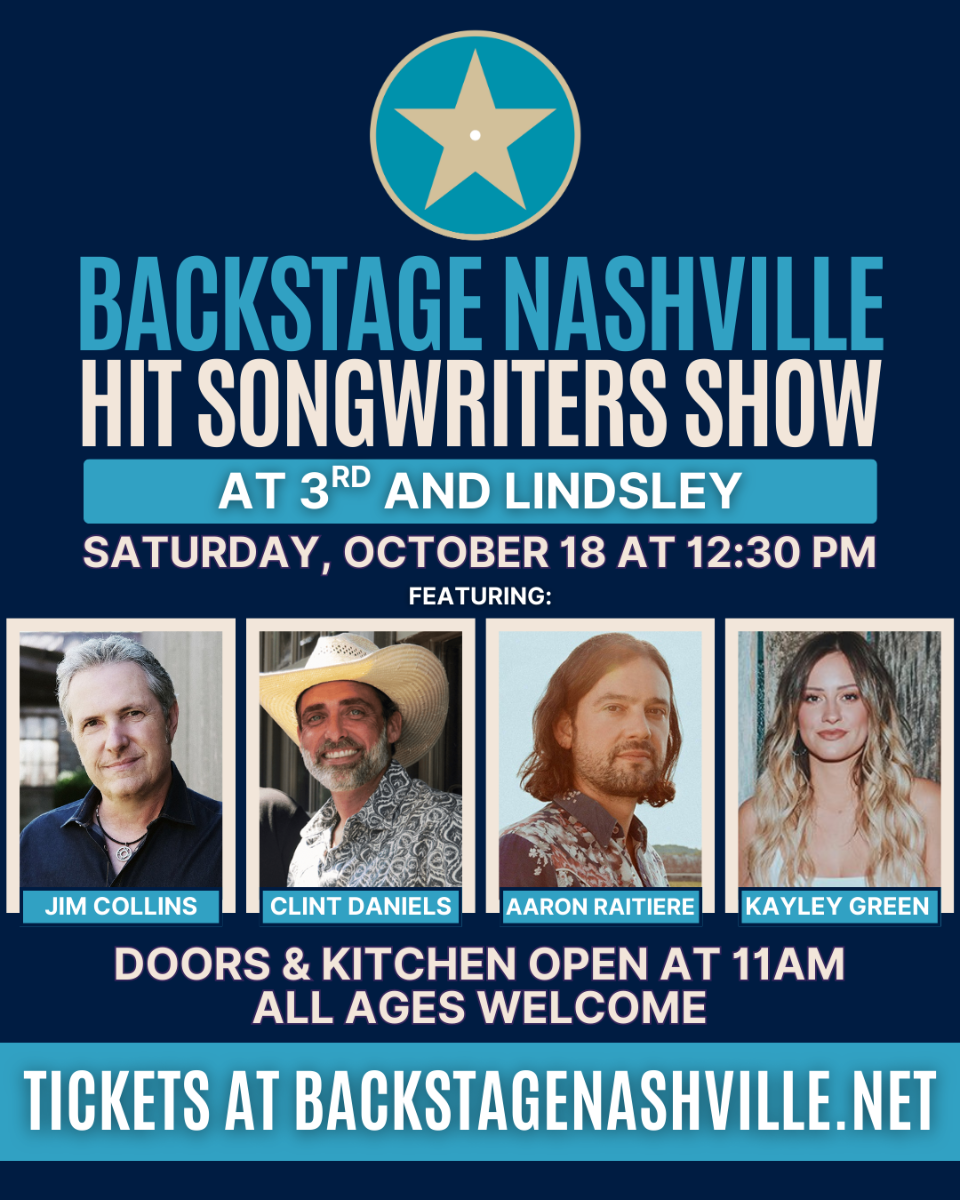 BACKSTAGE NASHVILLE! DAYTIME HIT SONGWRITERS SHOW