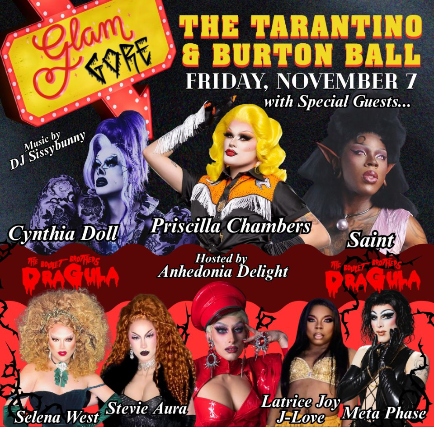 GlamGore: The Tarantino & Burton Ball