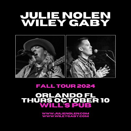 Julie Nolen and Wiley Gaby in Orlando at Will’s Pub – Orlando, FL