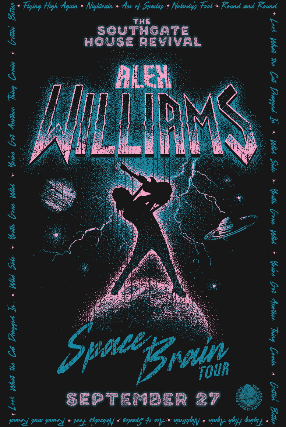 Alex Williams Space Brain Tour at The Southgate House Revival – Revival Room – Newport, KY