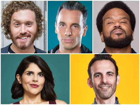 Tonight at the Improv ft. Sebastian Maniscalco, T.J. Miller, Craig Robinson, Brian Monarch, Justine Marino and very special guests!