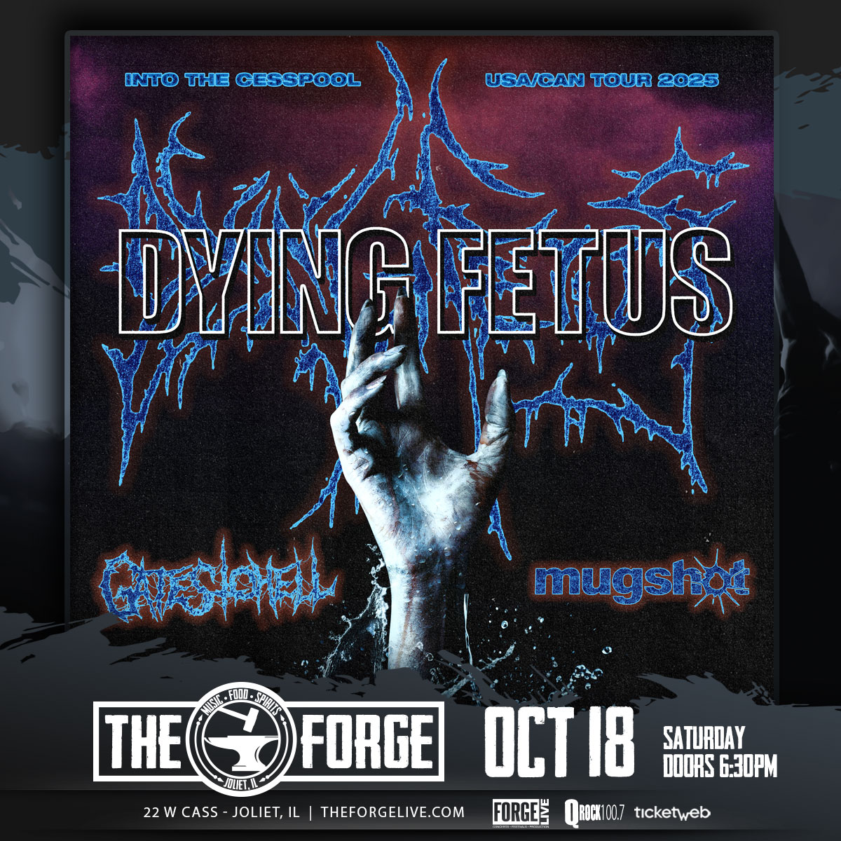 Into The Cesspool USA TOUR