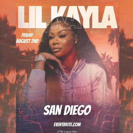Lil Kayla Live in San Diego