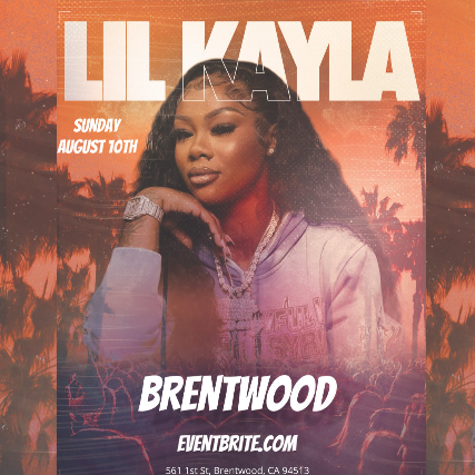 image of Lil Kayla Live in Brentwood image of Lil Kayla Live in Brentwood