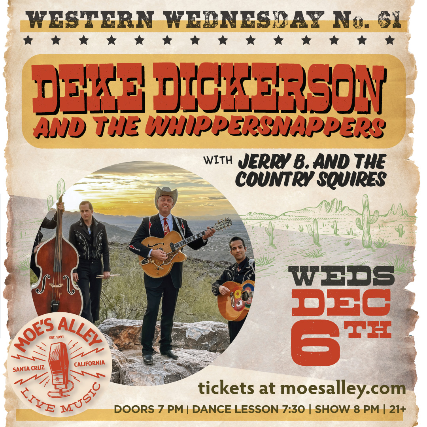 Western Wednesday 61 Deke Dickerson The Whippersnappers w