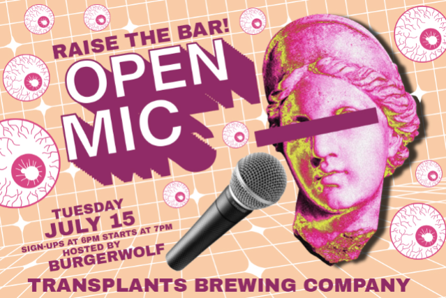 Raise The Bar Open Mic Night