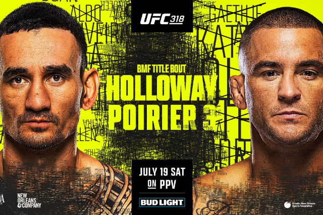 Image of Dustin Poirier vs Max Holloway Watch Party