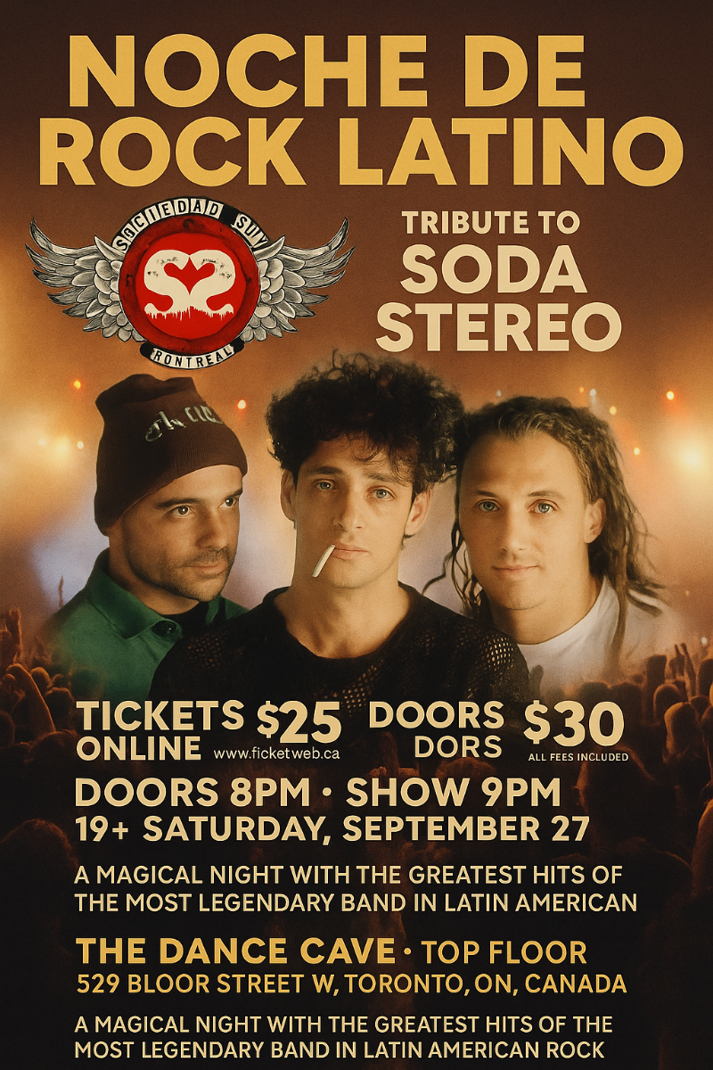 Tributo a Soda Stereo – Sociedad Sur (Latin Rock en Español)