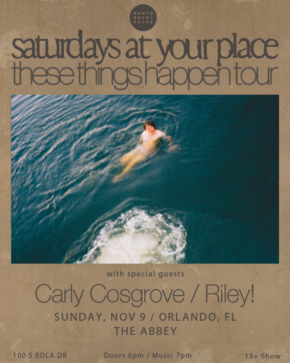 Saturdays At Your Place - These Things Happen Tour