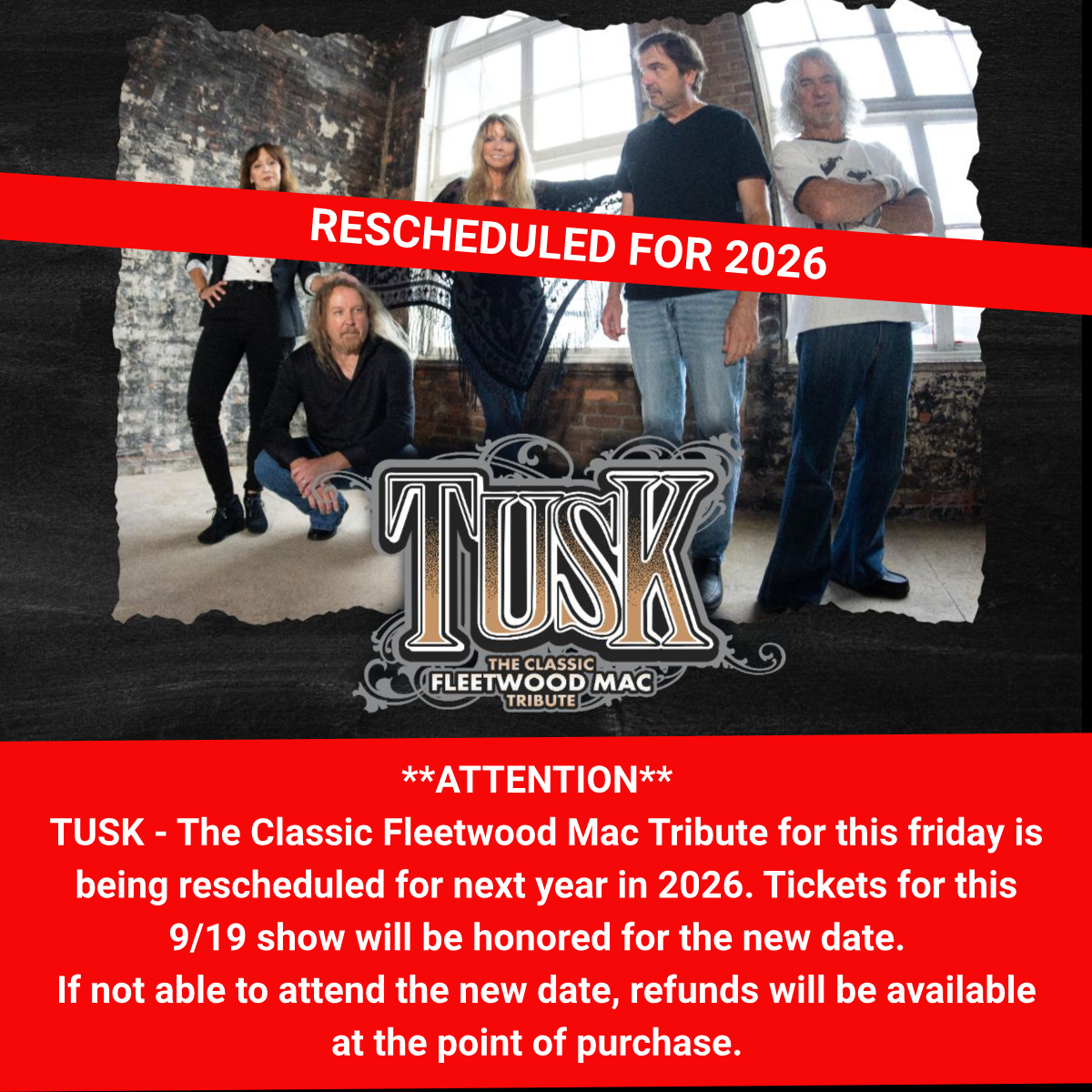 TUSK - The Classic Fleetwood Mac Tribute