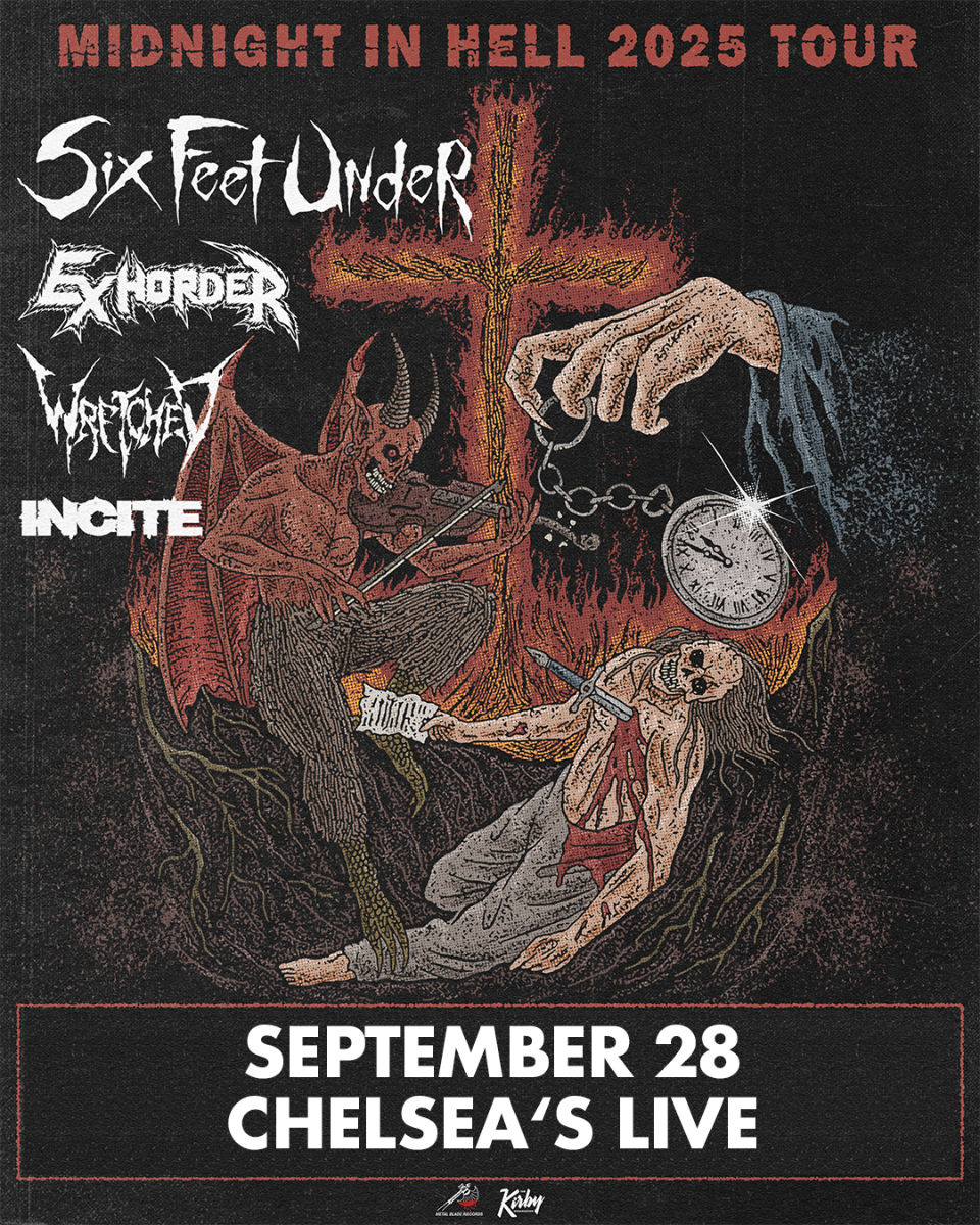 Six Feet Under with Exhorder, Wretched and Incite