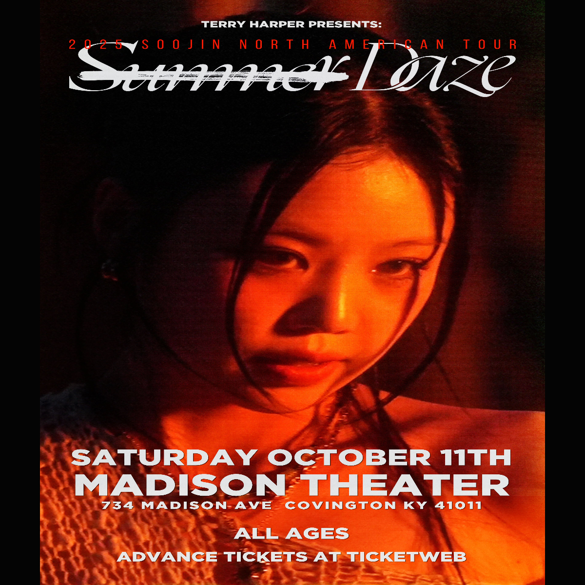 Terry Harper Presents: SOOJIN North American Tour "Summer Da...