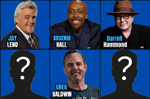 Tonight at the Improv ft. Jay Leno, Arsenio Hall, Darrell Hammond, Greg Baldwin and more TBA!