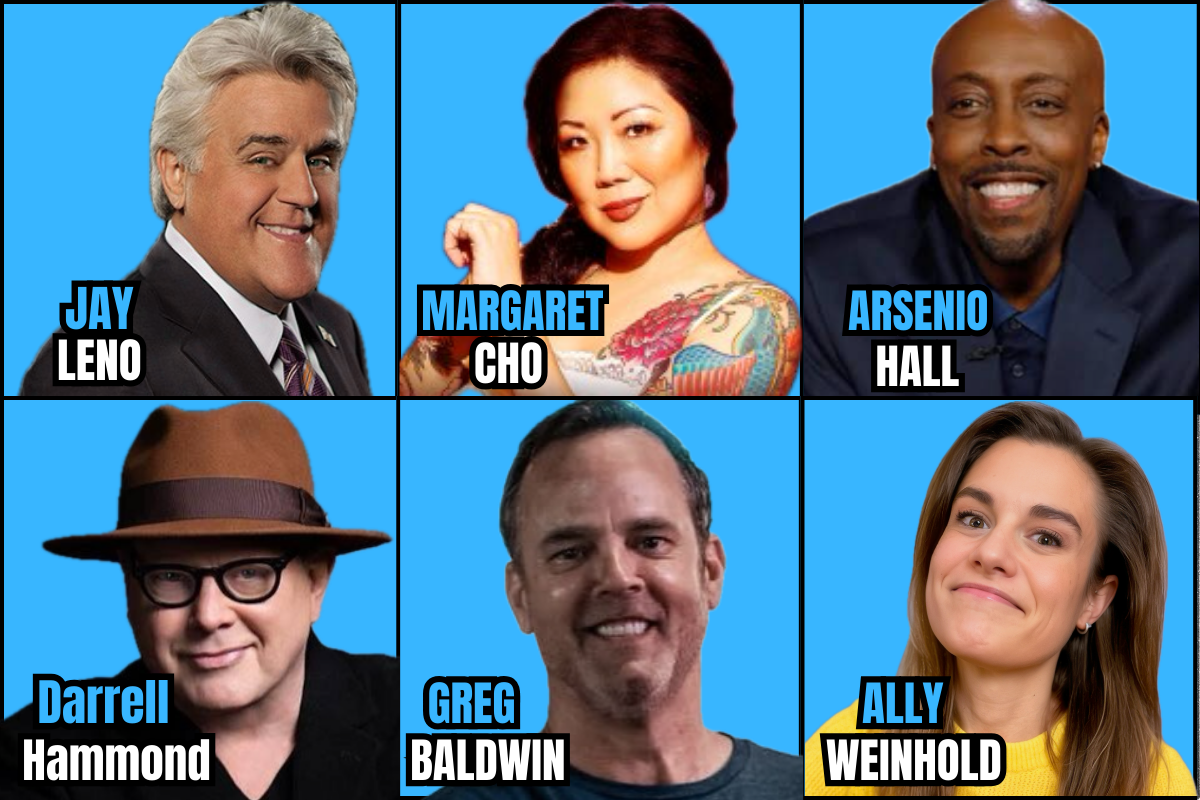 Tonight at the Improv ft. Jay Leno, Arsenio Hall, Darrell Hammond, Margaret Cho, Greg Baldwin, Ally Weinhold and more TBA!