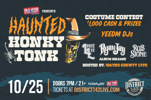 HAUNTED HONKY TONK Louie Lee, Ryan Jay & Rob Stone HOSTED BY: Wayne County L...