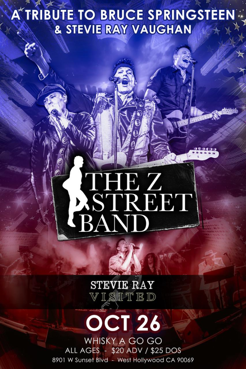 The Z Street Band - Bruce Springsteen Tribute, STEVIE RAY VISITED - Tribute to Stevie Ray Vaughn)