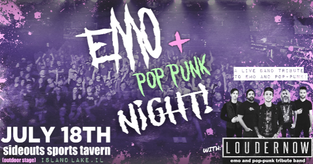 EMO & Pop Punk Night with LOUDERNOW