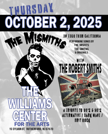MISMITHS - Dead To Me East Coast Tour - Playing hits of The Smiths and The Misfits with special guests The Robert Smiths - A Tribute to the 80s, 90s, Alternative, Dark Wave and Brit Pop