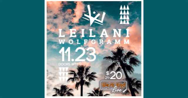 Leilani Wolfgramm at West End Live at West End Trading Company – Sanford, FL