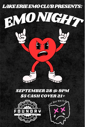 Lake Erie Emo Club at The Foundry – Lakewood, OH