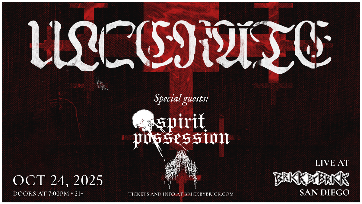 Ulcerate with special guests at Brick by Brick