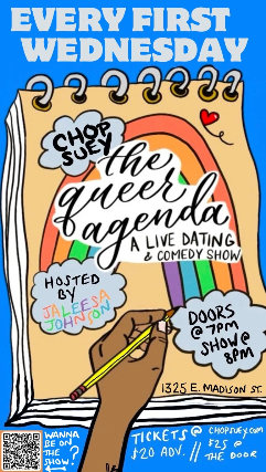The Queer Agenda: A Live Dating & Comedy Show 🌈🎤