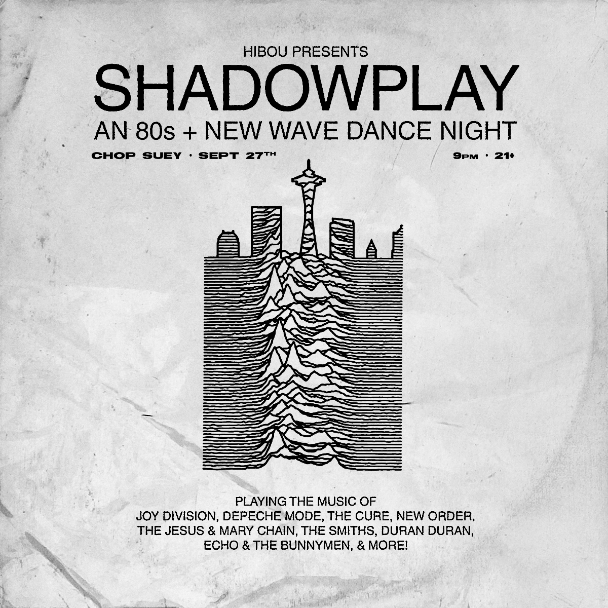 SHADOWPLAY: An 80s + New Wave Dance Night