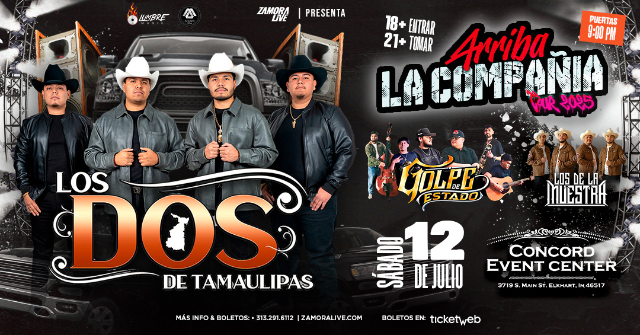 Los 2 de Tamaulipas en Elkhart
