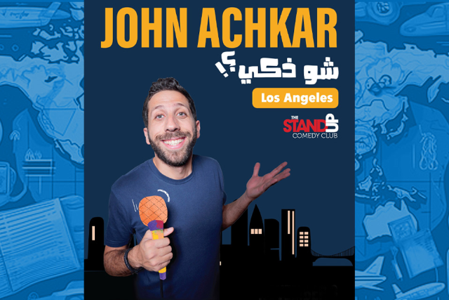 John Achkar | SECOND SHOW at The Stand Up Comedy Club – Bellflower, CA