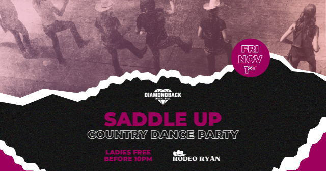 Saddle Up Country Dance Party at Diamondback Music Hall – Belleville, MI