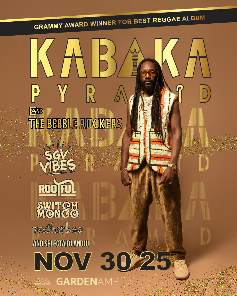 Kabaka Pyramid & The Bebble Rockers at Garden Amp