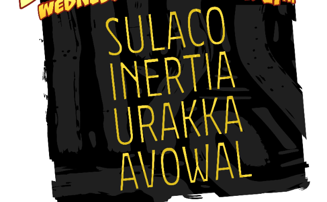 Sulaco / Inertia / Urakka / Avowal at The Bug Jar – Rochester, NY