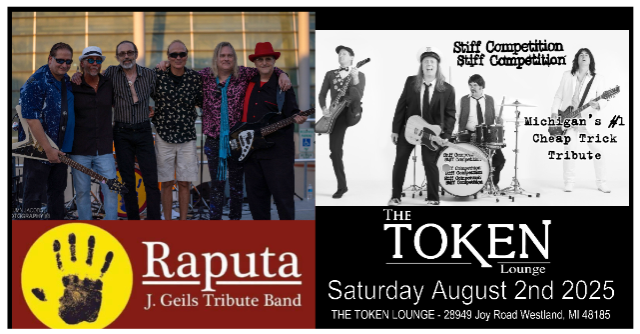 J Geils Tribute - Reputa, Cheap Trick Tribute - Stiff Competition