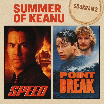 Sookram’s Double Feature Night | Speed & Point Break at The Park Theatre – Winnipeg, Canada