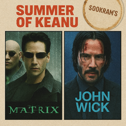 Sookram’s Double Feature Night | the Matrix & John Wick at The Park Theatre – Winnipeg, Canada