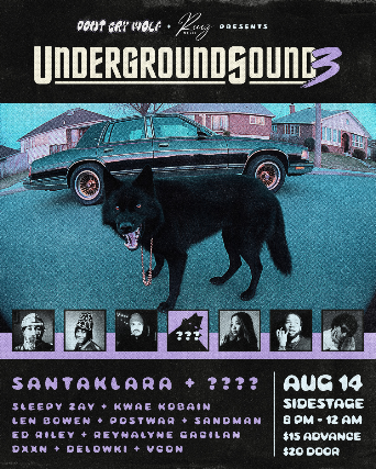 Don’t Cry Wolf & Ruiz Music Presents: Underground Sound 3 at Sidestage – Winnipeg, Canada